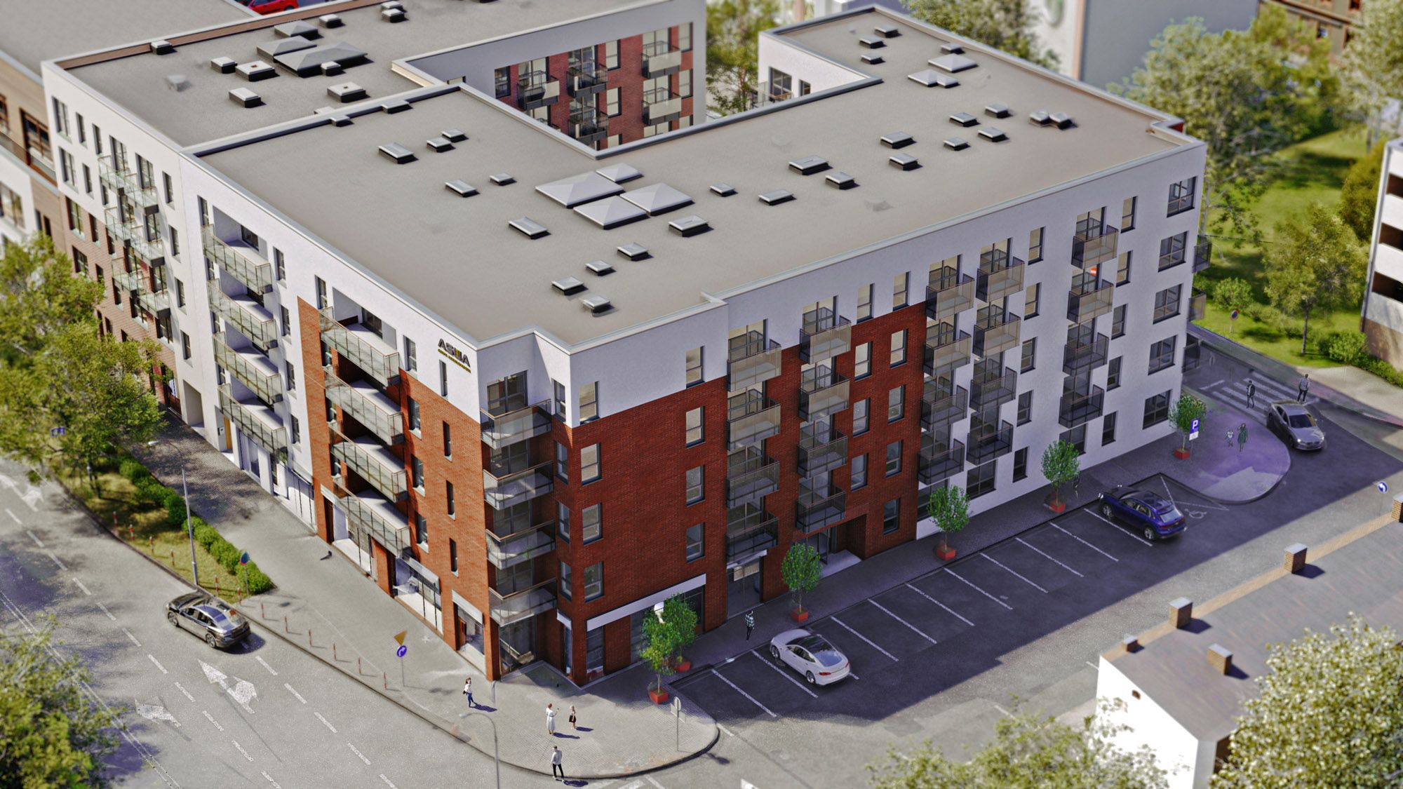 Apartamenty 1 maja - inwestycja dewelopera Asua - Nowe mieszkania na sprzedaż w Żyrardowie.
