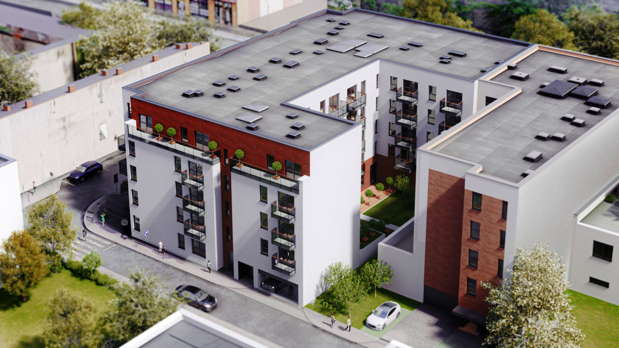 Apartamenty 1 maja - inwestycja dewelopera Asua - Nowe mieszkania na sprzedaż w Żyrardowie.